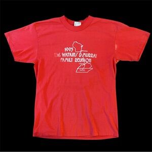 1993 Vintage Family Reunion Tee — Wisconsin, Kentucky, Tennessee